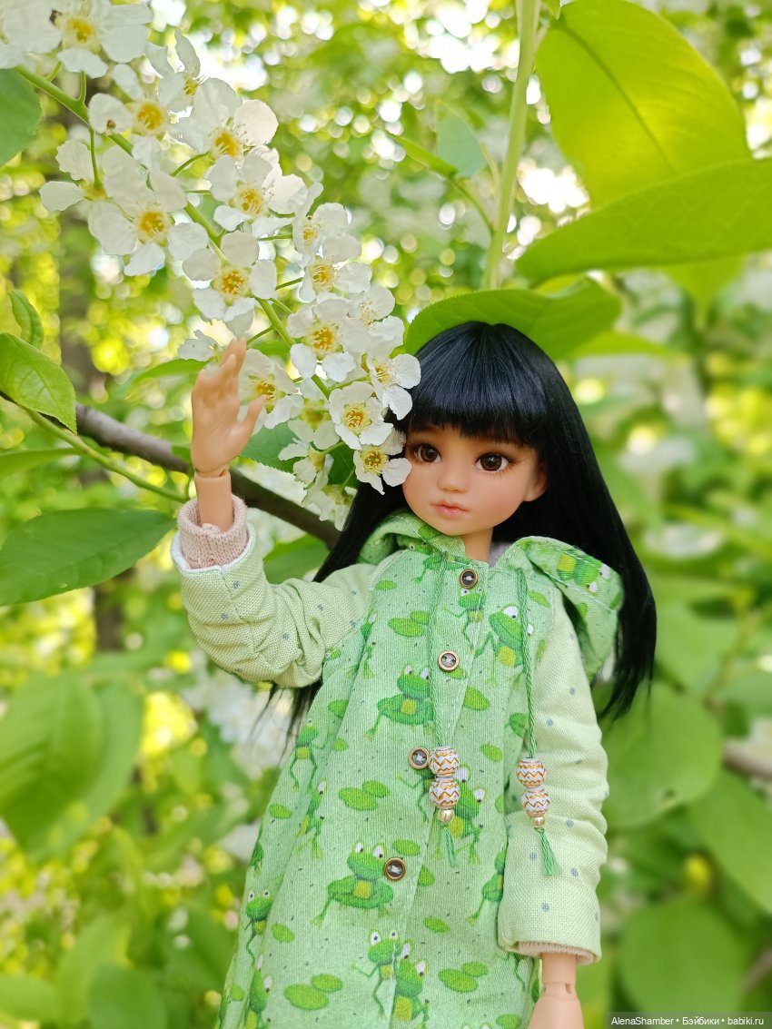 Цветёт черёмуха — Куклы Milim Studio (Милим): российские БЖД (фото 6)