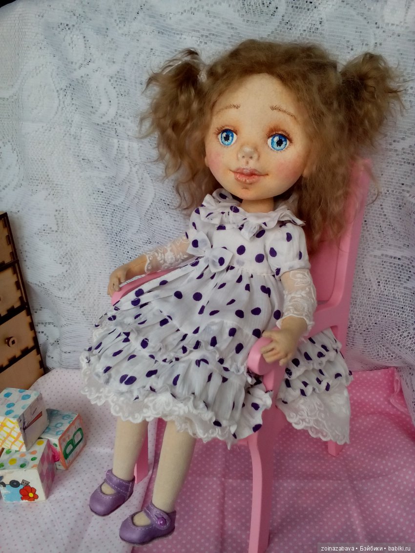 Оленька. Авторская кукла