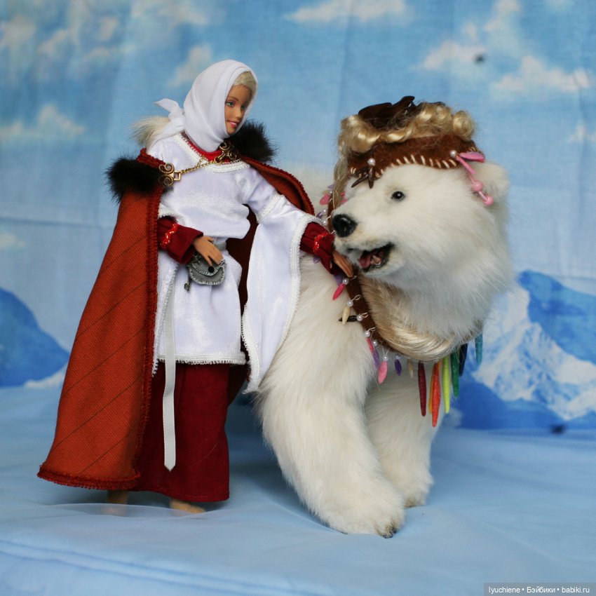 В гости к белому медведю — Куклы Barbie (Барби): Looks