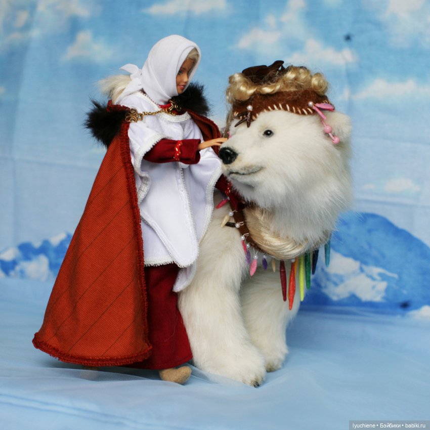 В гости к белому медведю — Куклы Barbie (Барби): Looks