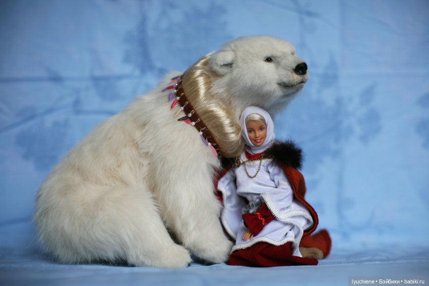 В гости к белому медведю — Куклы Barbie (Барби): Looks