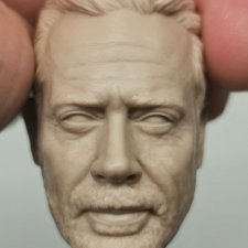 Редкая неокрашенная экшен голова Ниган Ходячие мертвецы формат 1/6 Редкая неокрашенная экшен голова Ниган Ходячие мертвецы формат 1/6