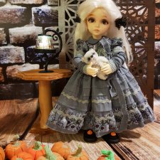 Это не совсем про Хэллоуин. Мы просто любим лепить тыковки