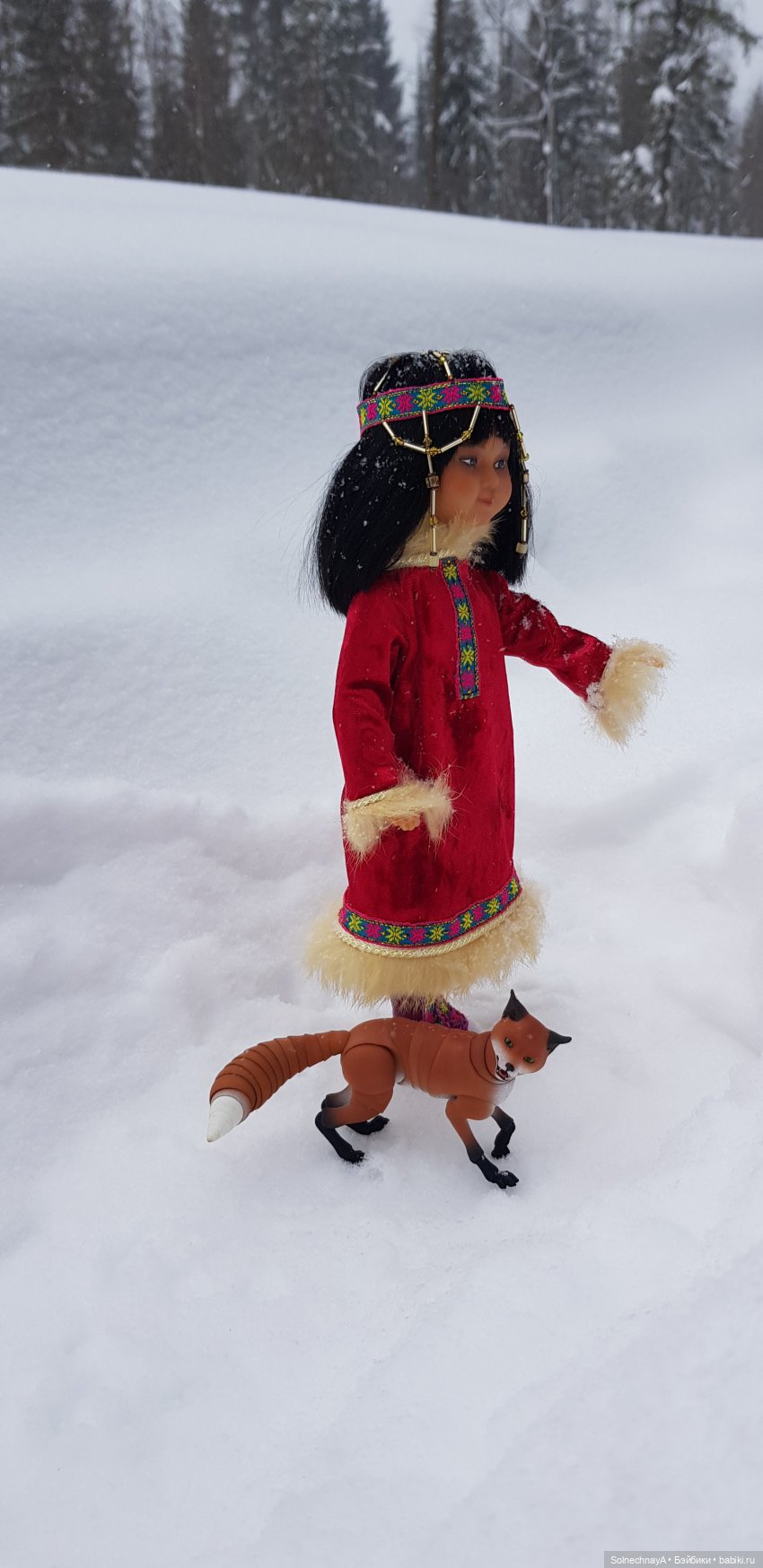 Наивная чукотская девочка