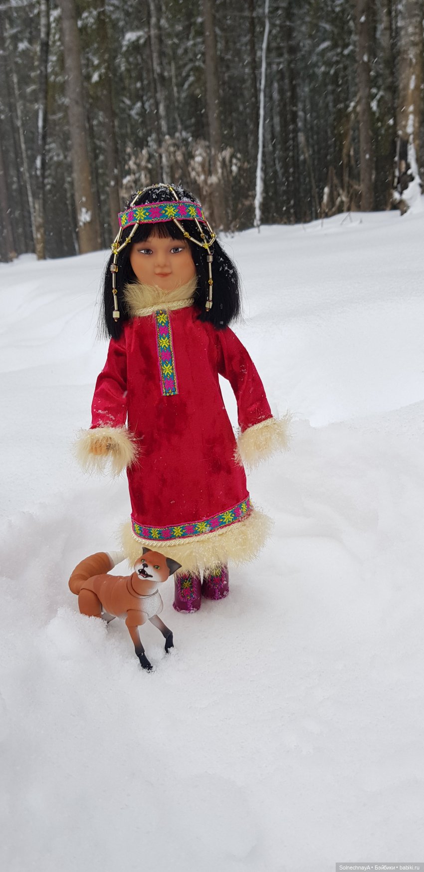 Наивная чукотская девочка