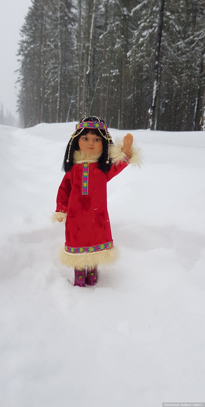 Наивная чукотская девочка