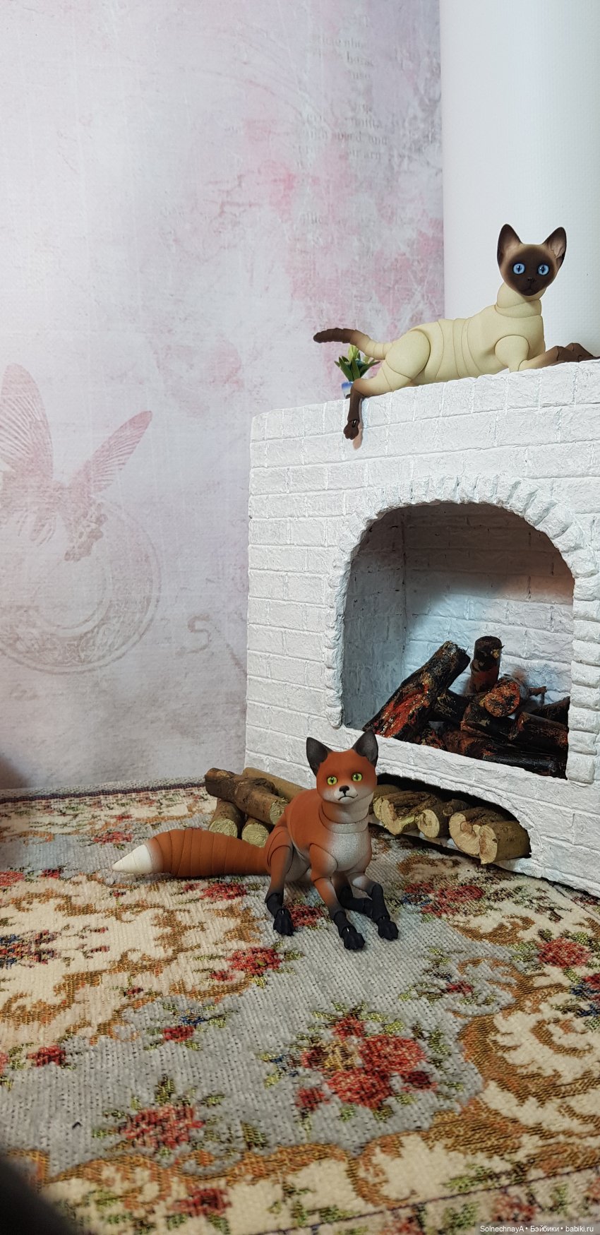 Кот и лиса — Фотоистории с куклами BJD (БЖД): сериалы