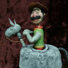 Ожившие куклы Деды Юрлы на ХIII Международном Салоне кукол на Тишинке.