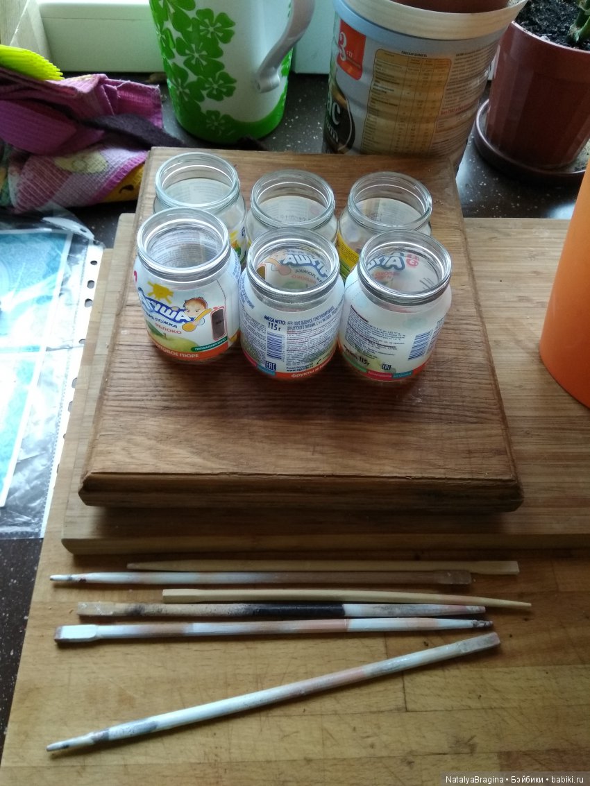 Идея подставка для покраски куклы