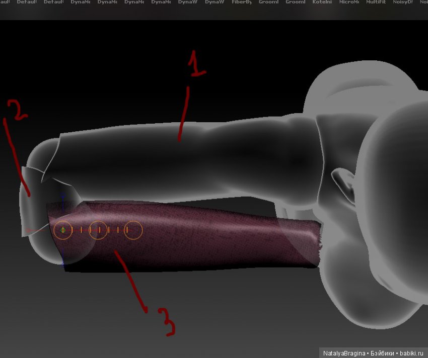 Шарниры Zbrush часть 3 — Создание шарнирной куклы (BJD): Чертежи (фото 10)