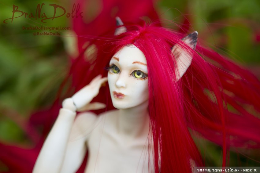 Красная лиса — Авторские шарнирные куклы своими руками: лепка