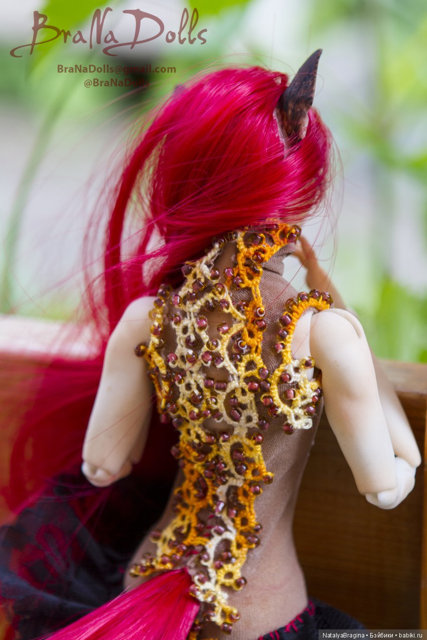 Красная лиса — Авторские шарнирные куклы своими руками: лепка (фото 6)