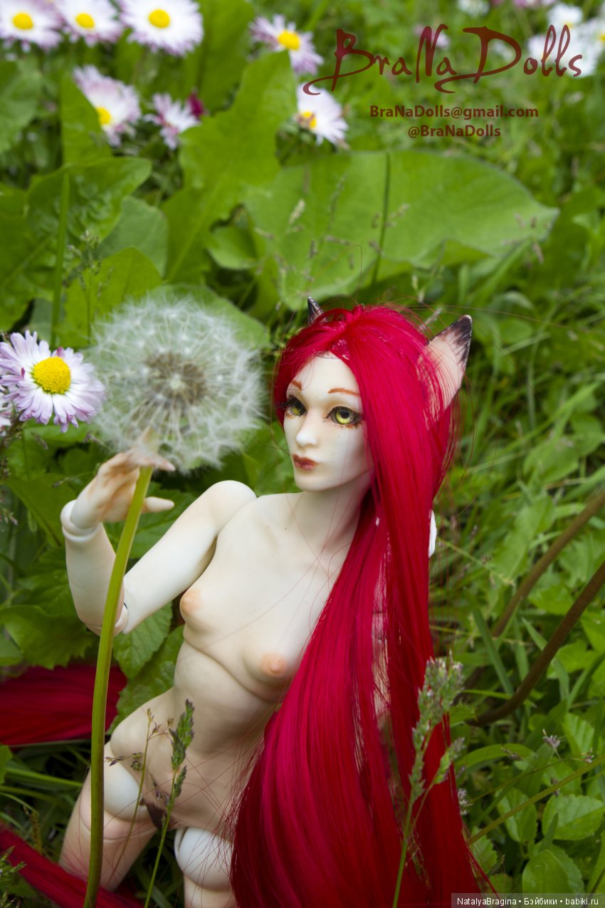 Красная лиса — Авторские шарнирные куклы своими руками: лепка