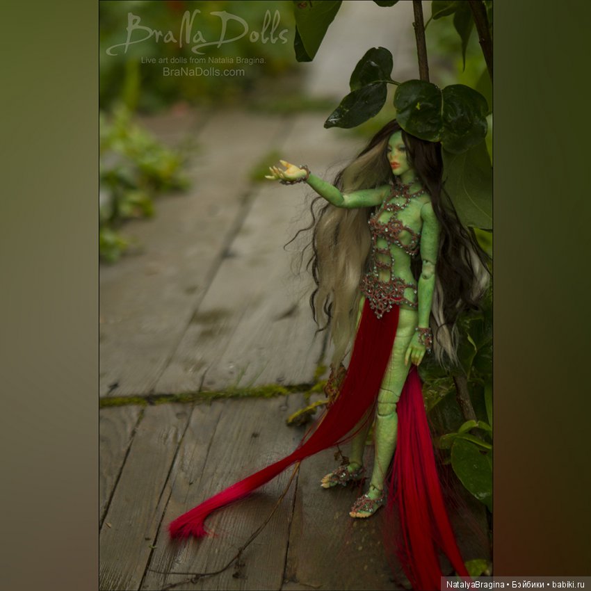 Хозяйка Медной горы — Авторские шарнирные куклы своими руками: лепка