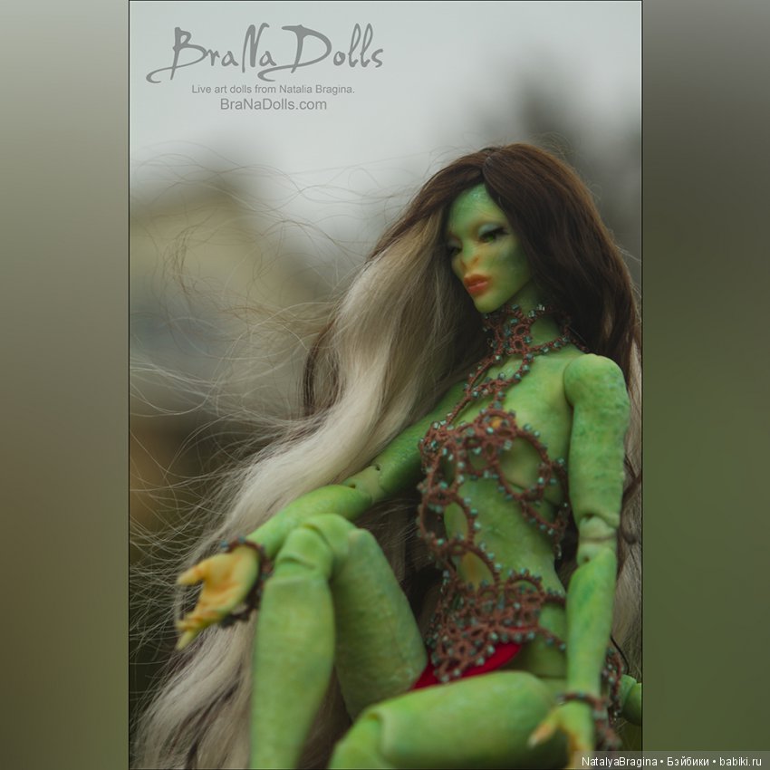 Хозяйка Медной горы — Авторские шарнирные куклы своими руками: лепка (фото 3)