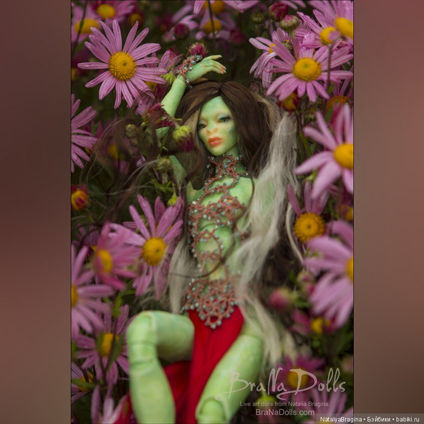 Хозяйка Медной горы — Авторские шарнирные куклы своими руками: лепка (фото 2)