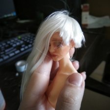 Процесс работы над куклой