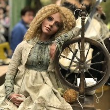 Посещение Салона авторских кукол на Тишинке в Москве 05.10.18 - часть 2