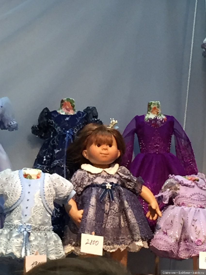 Фото с выставки «Искусство куклы» 2018