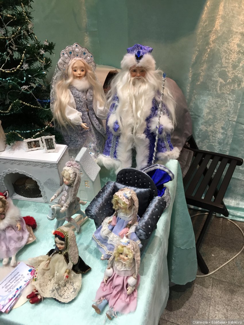 Фото с выставки «Искусство куклы» 2018