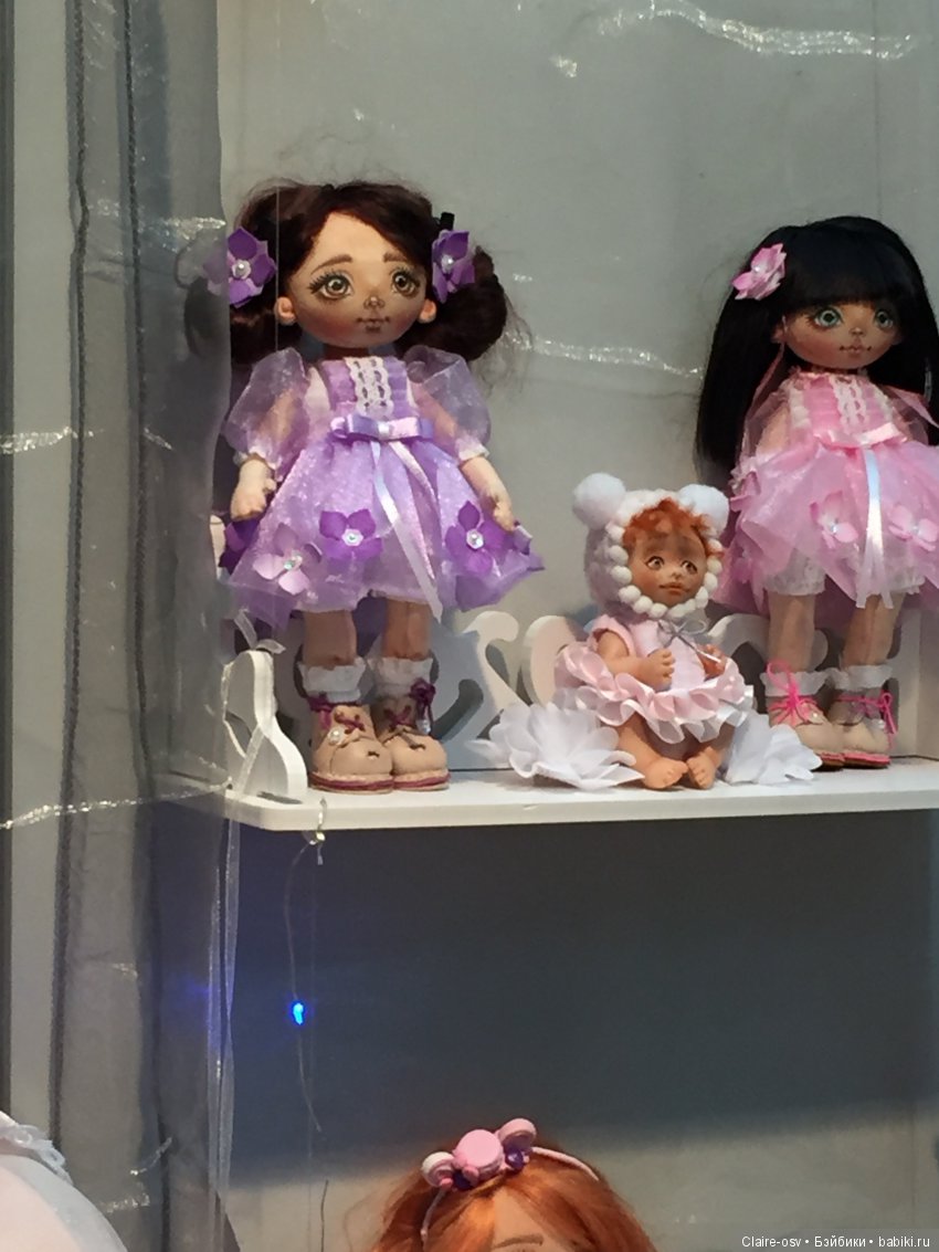 Фото с выставки «Искусство куклы» 2018