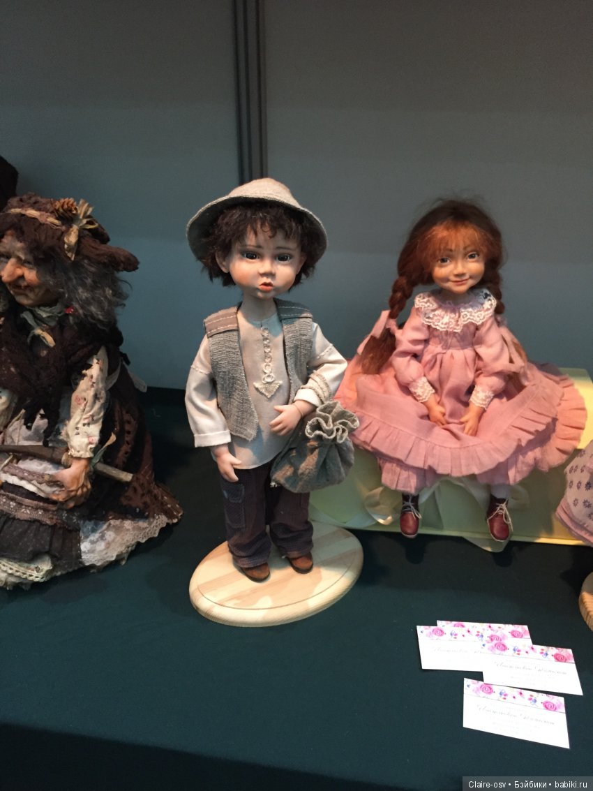 Фото с выставки «Искусство куклы» 2018