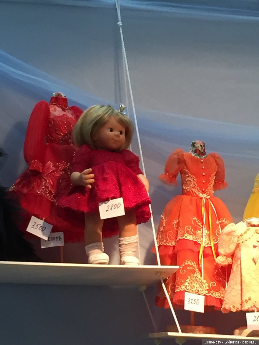 Фото с выставки «Искусство куклы» 2018