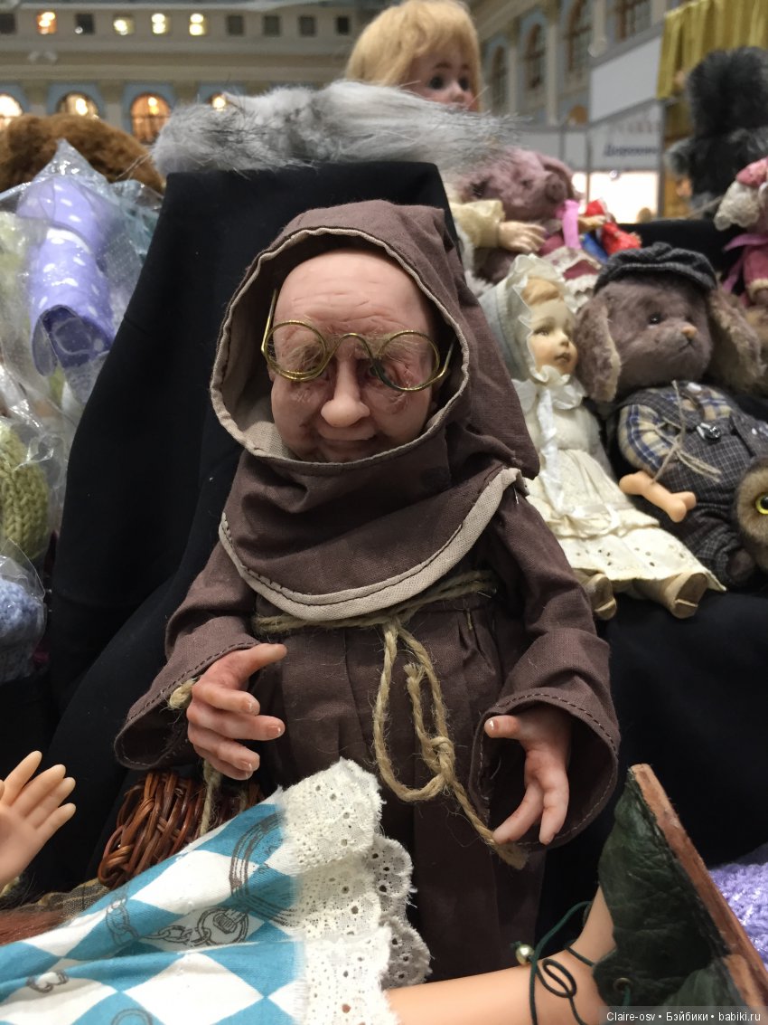 Фото с выставки «Искусство куклы» 2018