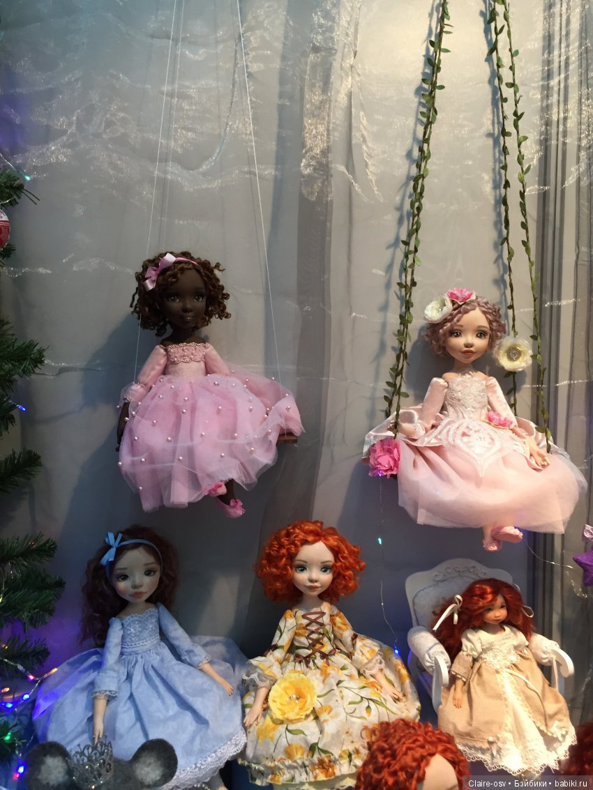 Фото с выставки «Искусство куклы» 2018