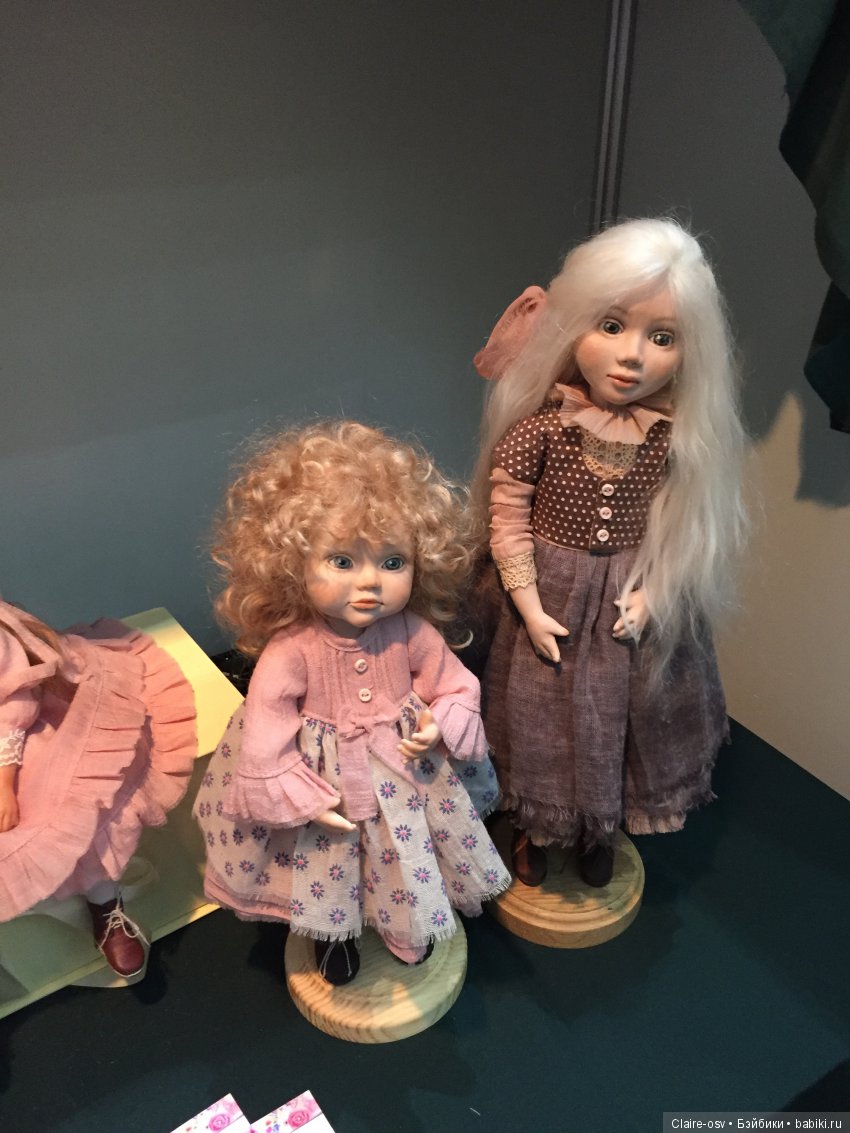 Фото с выставки «Искусство куклы» 2018