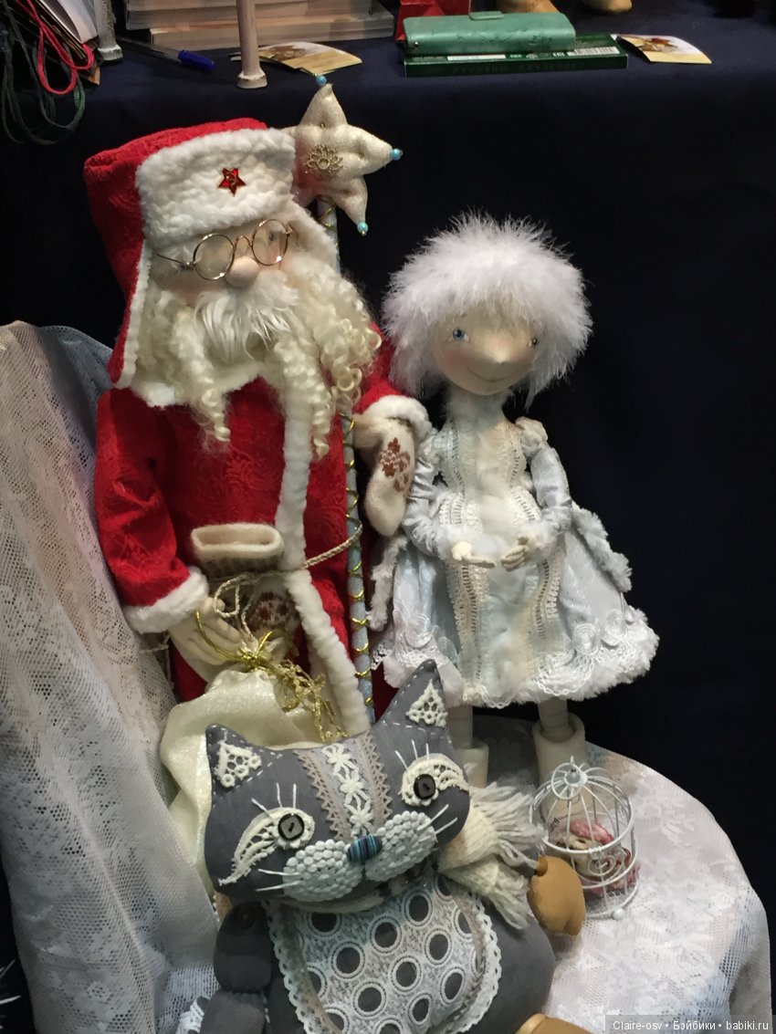 Фото с выставки «Искусство куклы» 2018