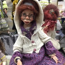 Весенний бал авторских кукол на Тишинке - ч4