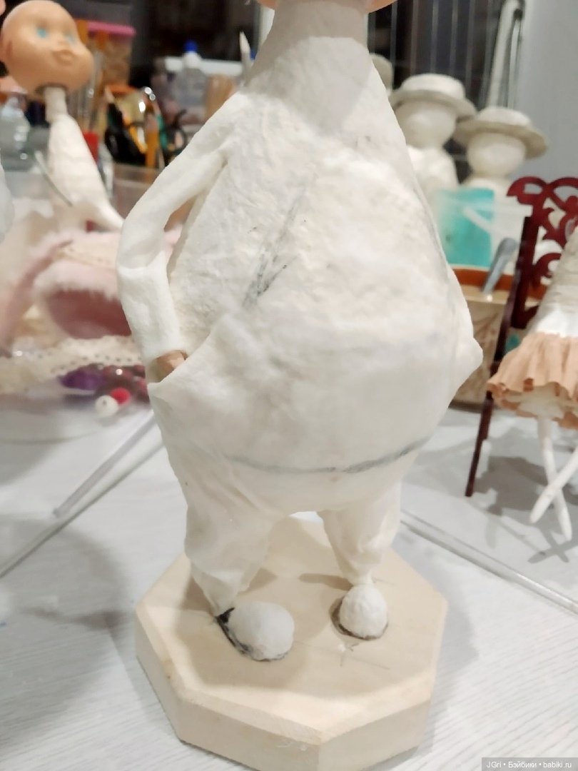 Новая жизнь старой куклы. Розовый кролик (фото 4)