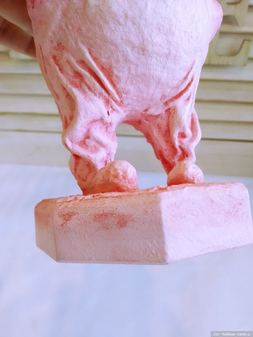 Новая жизнь старой куклы. Розовый кролик