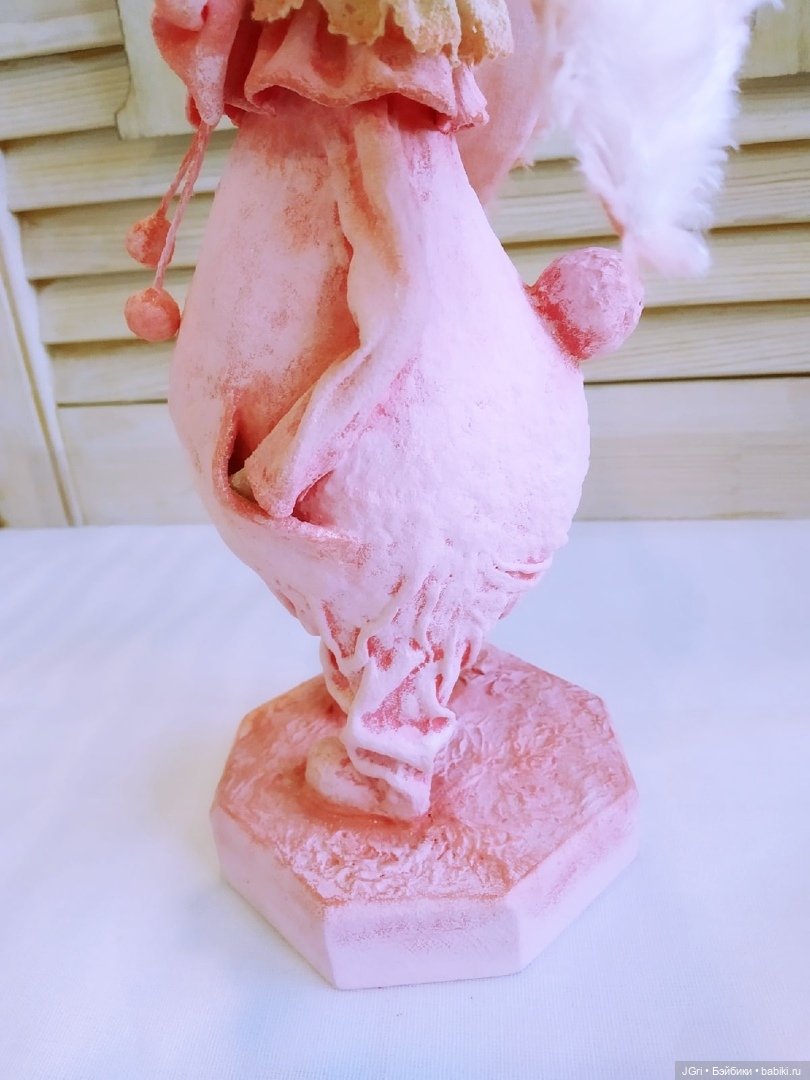 Новая жизнь старой куклы. Розовый кролик