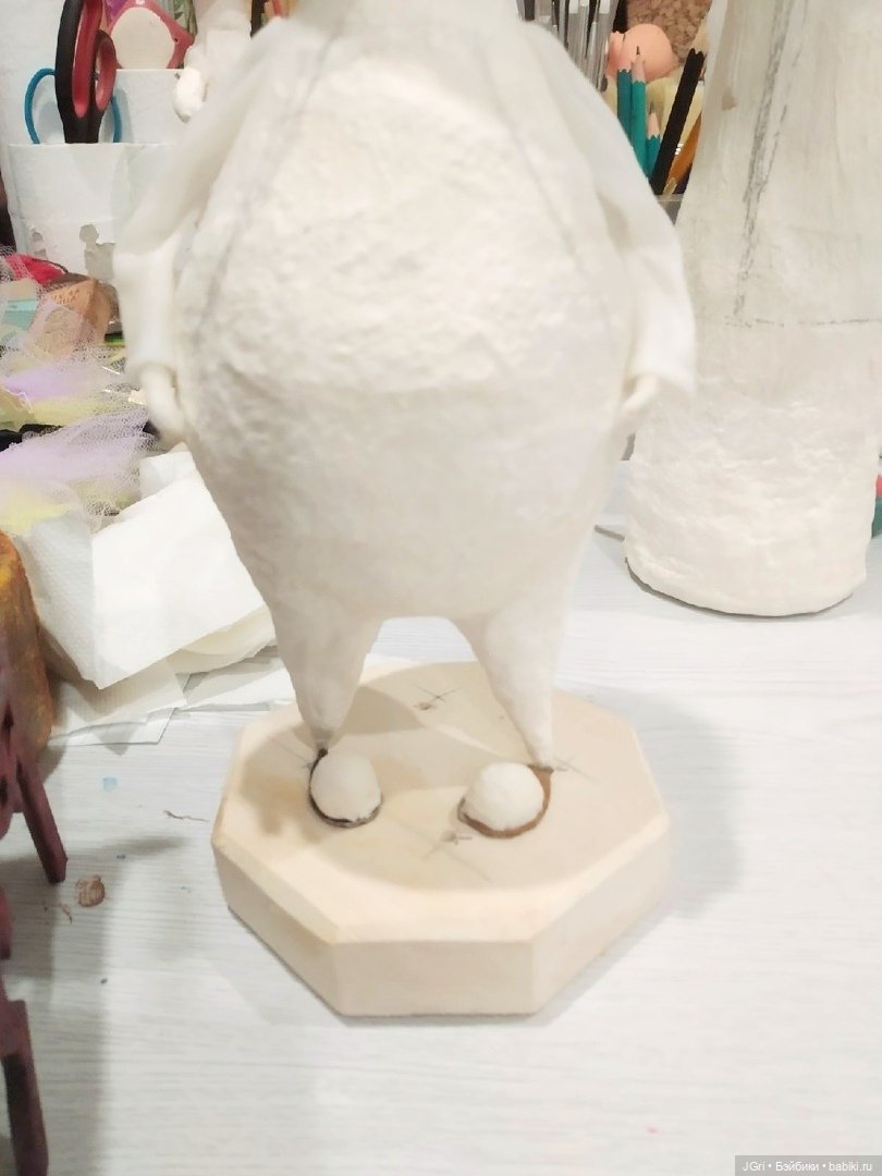 Новая жизнь старой куклы. Розовый кролик (фото 3)