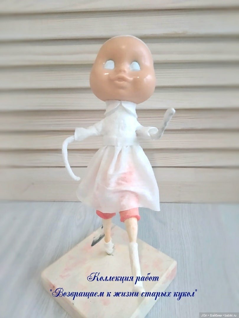 Новая жизнь старой куклы | Бэйбики Новая жизнь старой куклы — Реставрация и преображение кукол: ремонт (фото 7)