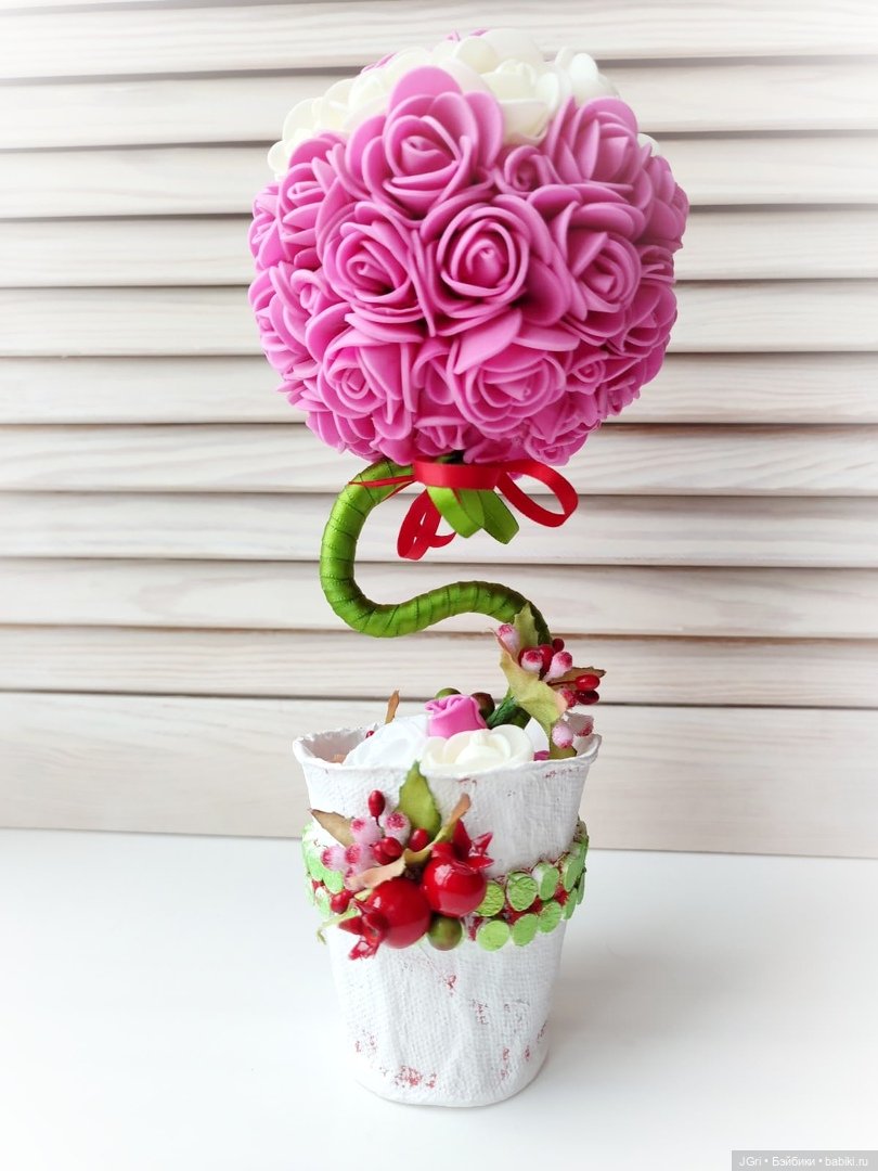 Топиарии цветочные — Другие хобби и увлечения: сад