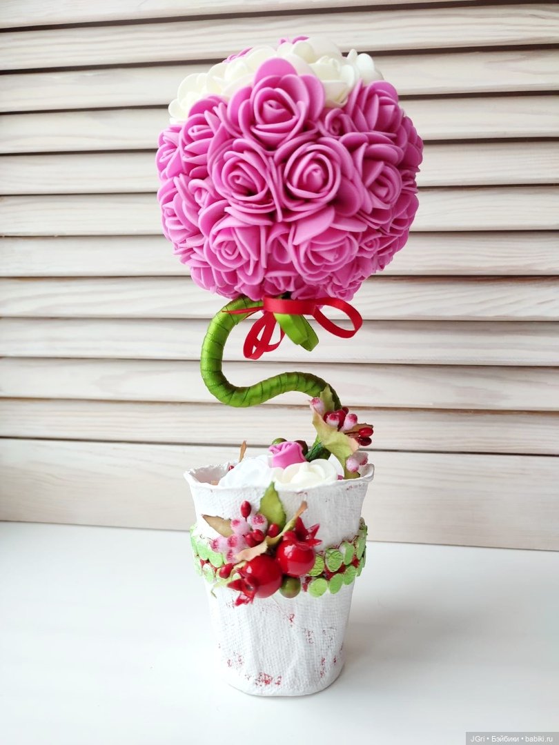 Топиарии цветочные — Другие хобби и увлечения: сад