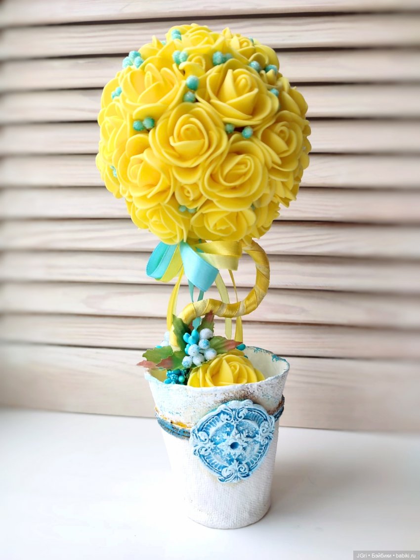 Топиарии цветочные — Другие хобби и увлечения: сад (фото 4)