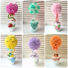 Топиарии цветочные