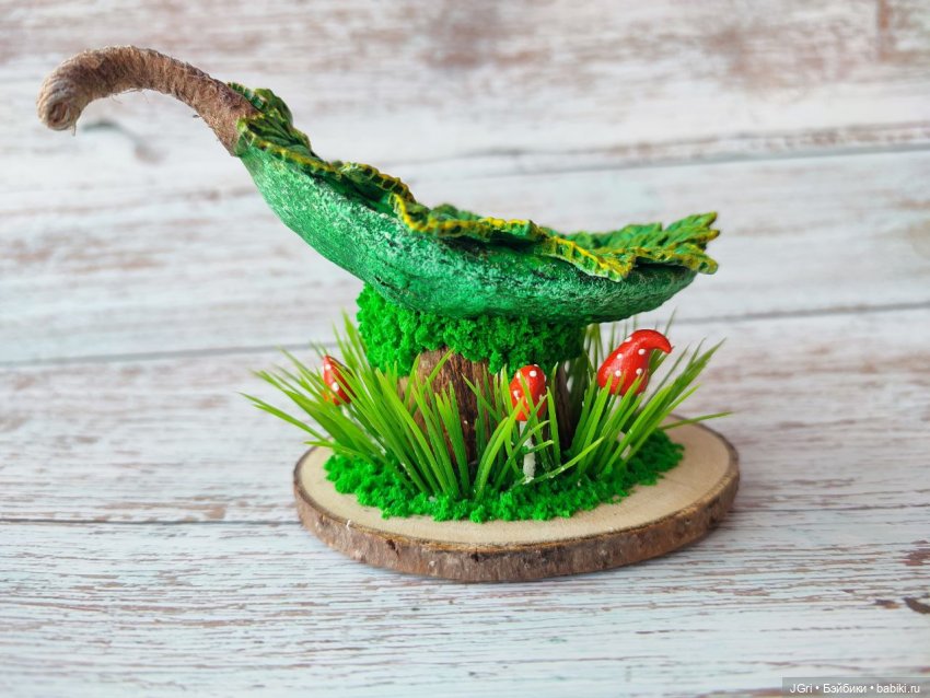 Как создавалась люлька для мини-куколки или пупса