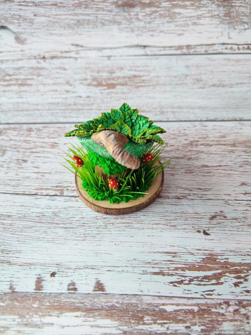 Как создавалась люлька для мини-куколки или пупса