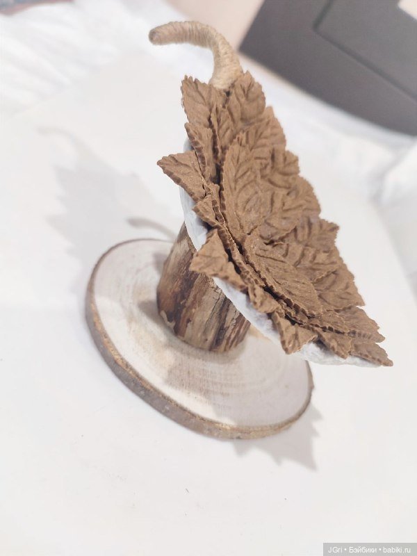 Как создавалась люлька для мини-куколки или пупса (фото 4)