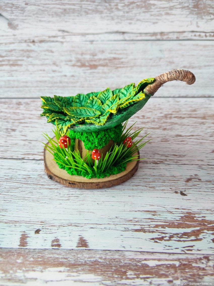 Как создавалась люлька для мини-куколки или пупса