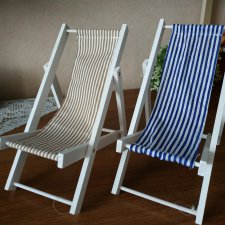 Кукольная мебель - Шезлонги (складные) для ваших красавиц. Цена с ...