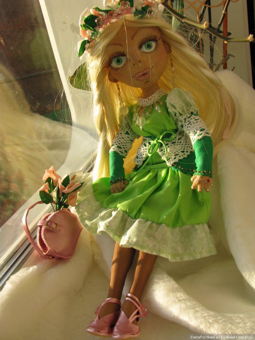 Два образа одной девочки — Авторские текстильные куклы: Вальдорфские (фото 6)