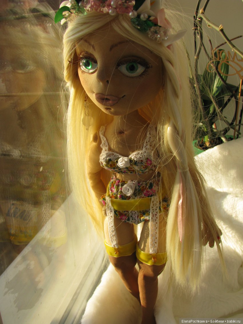 Два образа одной девочки — Авторские текстильные куклы: Вальдорфские (фото 2)