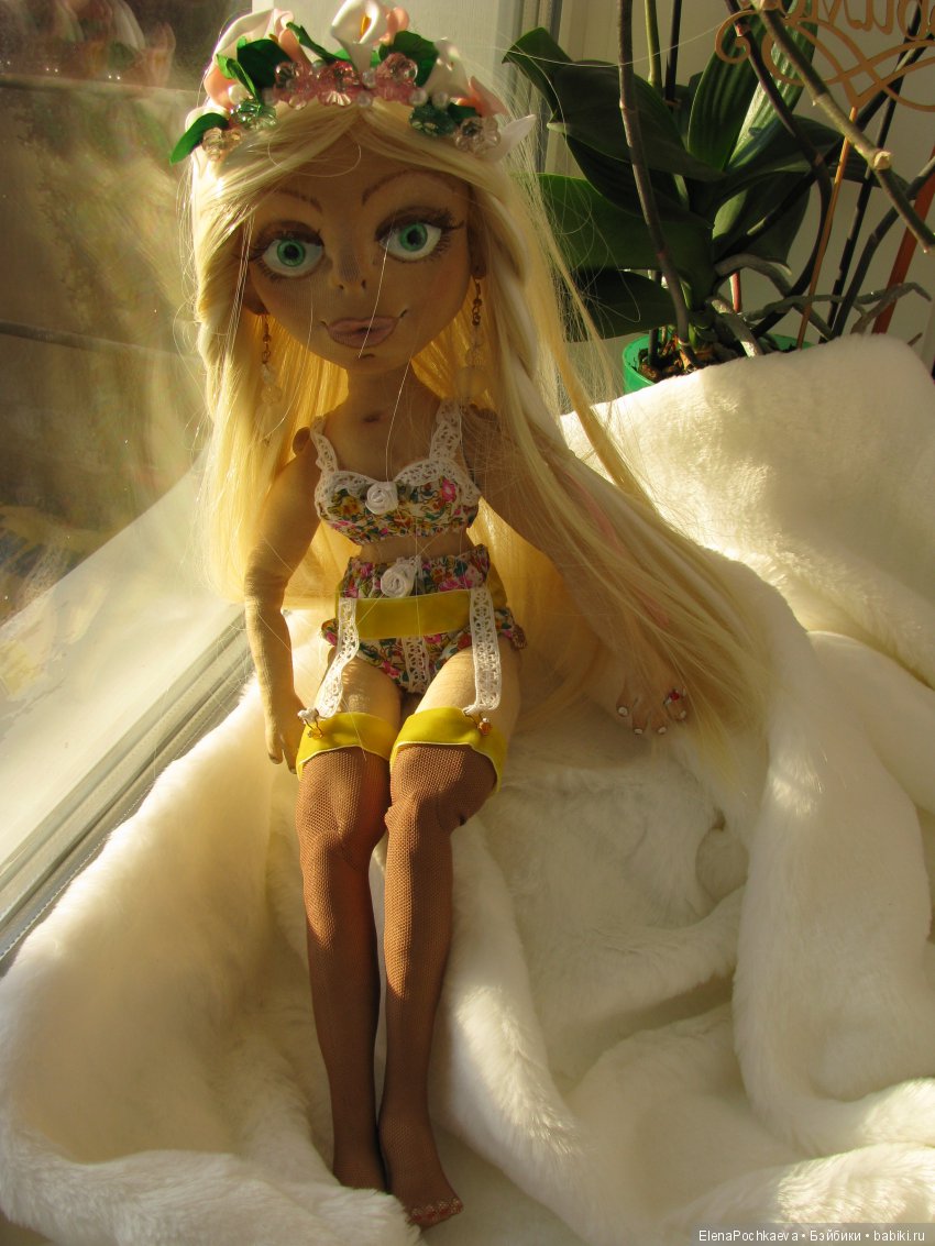 Два образа одной девочки — Авторские текстильные куклы: Вальдорфские (фото 8)