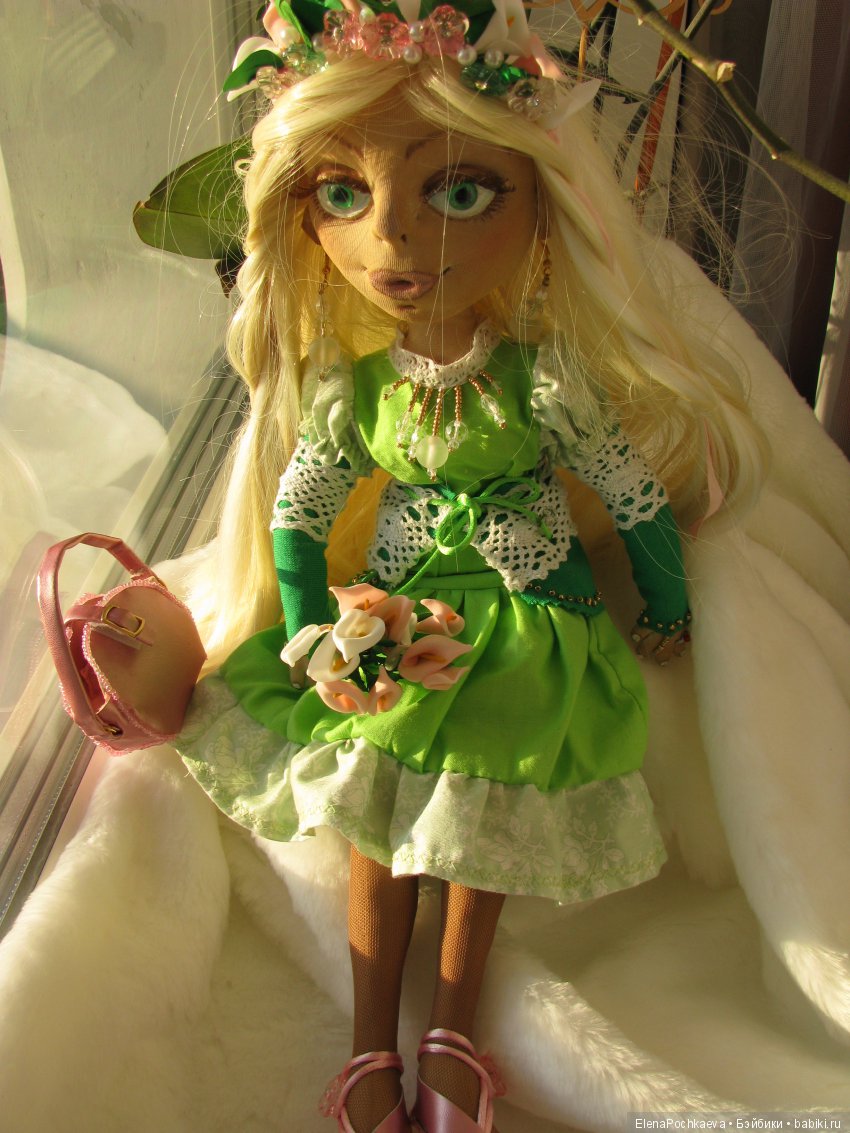 Два образа одной девочки — Авторские текстильные куклы: Вальдорфские (фото 4)